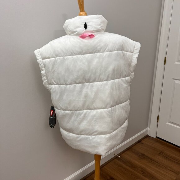 NEW Free People Movement White In A Bubble Puffer Vest Jacket - Picture 8 of 14